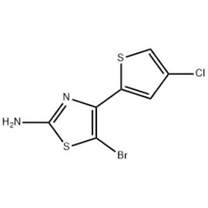 5-Bromo-4-(4-chlorothiophen-2-yl)thiazol-2-amine