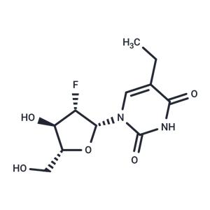 2'-Deoxy-2'-fluoro-5-ethyl-arabinouridine