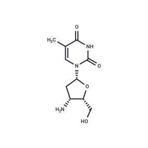 1-(3-beta-Amino-2,3-dideoxy-beta-D-threopenta-furanosyl)thymine