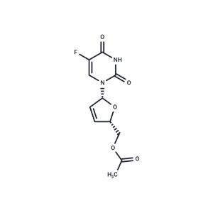 5'-O-Acetyl-2',3'-dideoxy-2',3'-didehydro-5-fluoro-uridine