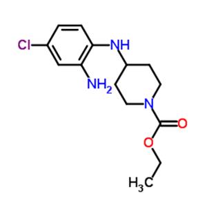 Ethyl 4-((2-amino-4-chlorophenyl)amino)piperidine-1-carboxylate