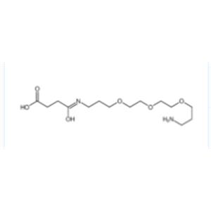4-[3-[2-[2-(3-aminopropoxy)ethoxy]ethoxy]propylamino]-4-oxobutanoic acid
