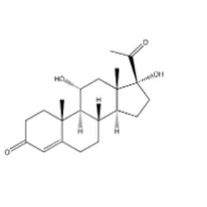 Pregn-4-ene-3,20-dione,11,17-dihydroxy-, (11a)-