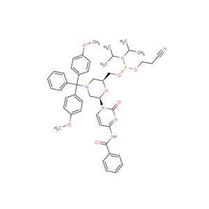N-DMTr-N4-benzoyl-morpholino-cytosine-5'-O-phosphoramidite