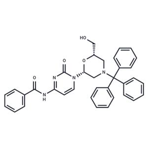 N4-Benzoyl-7'-OH-N-trityl morpholinocytosine