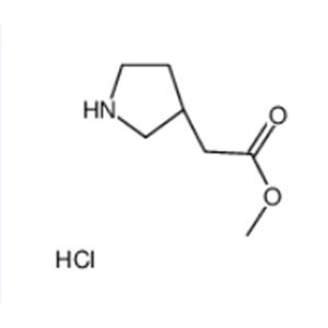 3-Pyrrolidineacetic acid, Methyl ester, hydrochloride, (3S)-