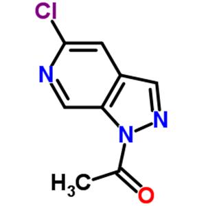 1-ACETYL-5-CHLOROPYRAZOLO[3,4-C]PYRIDINE