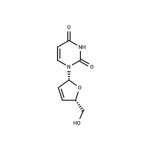 2',3'-Dideoxy-2',3'-didehydro-uridine