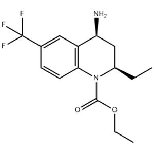 Ethyl (2R,4S)-4-amino-2-ethyl-6-(trifluoromethyl)-3,4-dihydroquinoline-1(2H)-carboxylate