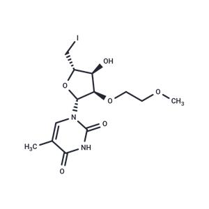 5'-Deoxy-5'-iodo-2'-O-(2-methoxyethyl)-5-methyluridine