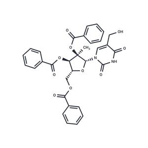 2',3',5'-Tri-O-benzoyl-5-hydroxymethyl-2'-C-methyluridine