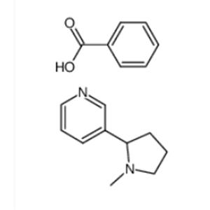 3-(1-Methyl-pyrrolidin-2-yl)-pyridine; compound with benzoic acid