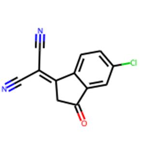 2-(5-Chloro-3-oxo-2,3-dihydro-1H-inden-1-ylidene)malononitrile