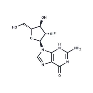 2'-Deoxy-2'-fluoro-alpha-D-arabinoguanosine