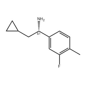 (αS)-α-(Cyclopropylmethyl)-3-fluoro-4-methylbenzenemethanamine