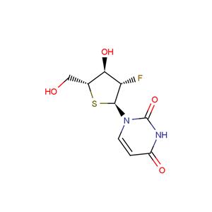 2'-Deoxy-2'-fluoro-4'-thio-a-D-arabinouridine