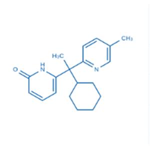 6-(1-Cyclohexyl-1-(5-methylpyridin-2-yl)ethyl)pyridin-2(1H)-one