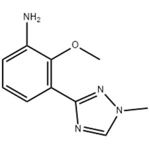 2-Methoxy-3-(1-methyl-1H-1,2,4-triazol-3-yl)aniline