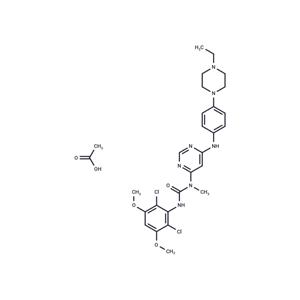 Infigratinib acetate