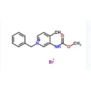 Pyridinium, 3-[(methoxycarbonyl)amino]-4-methyl-1-(phenylmethyl)-, bromide
