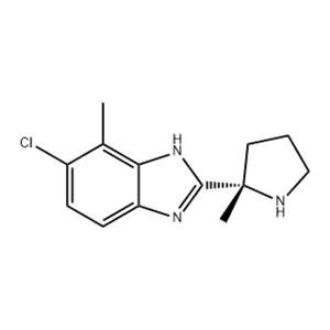 (S)-5-chloro-4-methyl-2-(2-methylpyrrolidin-2-yl)-1H-benzo[d]imidazole