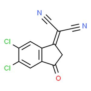 2-(5,6-Dichloro-3-oxo-2,3-dihydro-1H-inden-1-ylidene)malononitrile