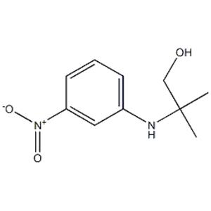 2-methyl-2-((3-nitrophenyl)amino)propan-1-ol