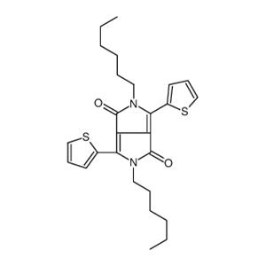 2,5-dihexyl-3,6-di(thiophen-2-yl)pyrrolo[3,4-c] pyrrole-1,4(2H,5H)-dione