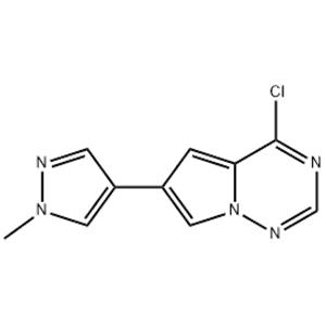 4-chloro-6-(1-methyl-1H-pyrazol-4-yl)pyrrolo[2,1-f][1,2,4]triazine