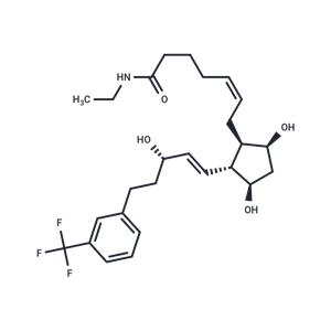 17-trifluoromethylphenyl trinor Prostaglandin F2α ethyl amide