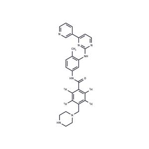 N-desmethyl Imatinib-d4