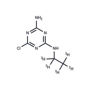 Atrazine-desisopropyl-d5 (ethylamino-d5)