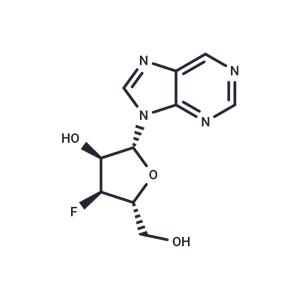 9-(3-Deoxy-3-fluoro-beta-D-ribofuranosyl)purine
