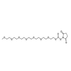 2,5-dioxopyrrolidin-1-yl (2,5,8,11,14,17,20-heptaoxadocosan-22-yl) carbonate