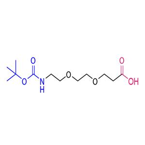 2,2-dimethyl-4-oxo-3,8,11-trioxa-5-azatetradecan-14-oic acid