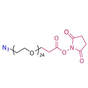 Azido twenty-four poly(ethylene glycol) succinimidyl ester