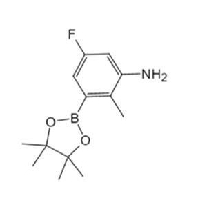 5-Fluoro-2-methyl-3-(4,4,5,5-tetramethyl-1,3,2-dioxaborolan-2-yl)aniline