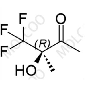 2-Butanone, 4,4,4-trifluoro-3-hydroxy-3-methyl-, (3R)