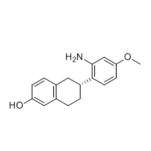 (6R)-6-(2-amino-4-methoxyphenyl)-5,6,7,8-tetrahydronaphthalen-2-ol