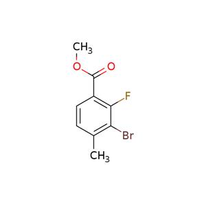 Methyl 3-bromo-2-fluoro-4-methylbenzoate