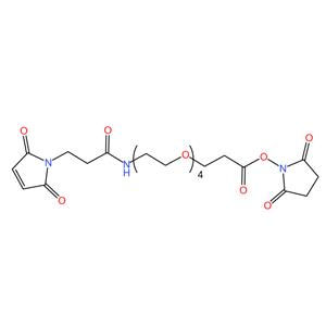 Mal-NH-PEG4-CH2CH2COONHS ester