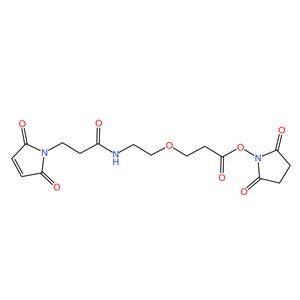 Mal-NH-PEG1-CH2CH2COONHS ester