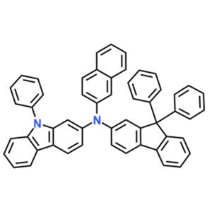 N-(9,9-Diphenyl-9H-fluoren-2-yl)-N-2-naphthalenyl-9-phenyl-9H-carbazol-2-amine