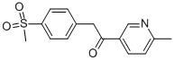 1-(6-甲基吡啶-3-基)-2-(4-甲磺酰基苯基)-乙酮