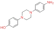 1-(4-氨基苯基)-4-(4-羟基苯基)哌嗪