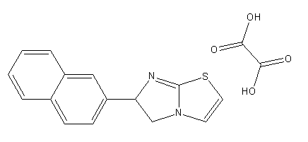 5,6-Dihydro-6-(2-napthyl) imidazo[2,1-b]thiazole oxalate