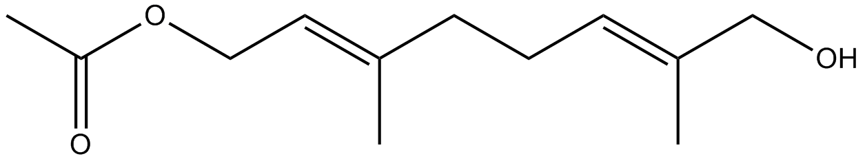 (E,E)-8-acetoxy-2,6-dimethyl-2,6-octadien-1-ol