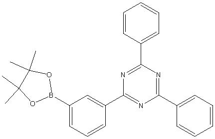 2,4-二苯基-6-[3-(4,4,5,5-四甲基-1,3,2-二氧杂环戊硼烷-2-基)苯基]-1,3,5-三嗪