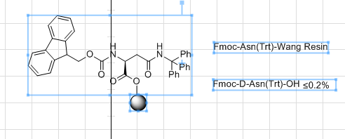 Fmoc-Asn(Trt)-Wang resin