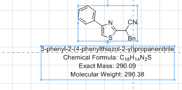 3-phenyl-2-(4-phenylthiazol-2-yl)propanenitrile